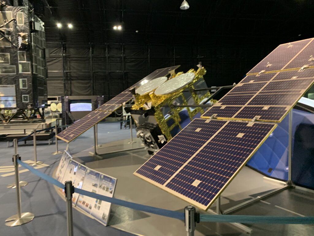 人工衛星展示